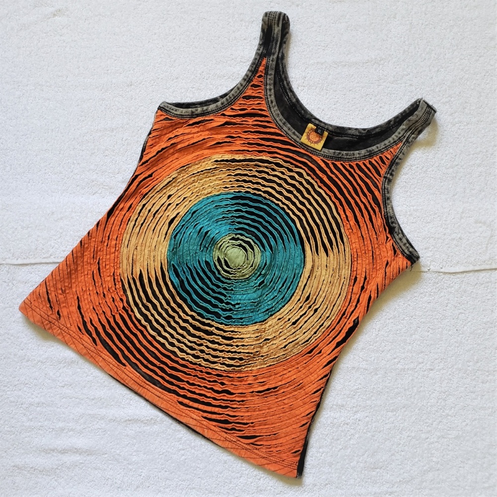 Karma Circle USA Multi Colored Tank – XL